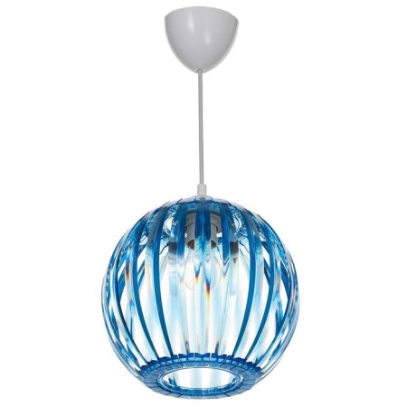 Lamp Bayerlux 3330/1, 1he27 15W, blue 21x24+60 cm-3