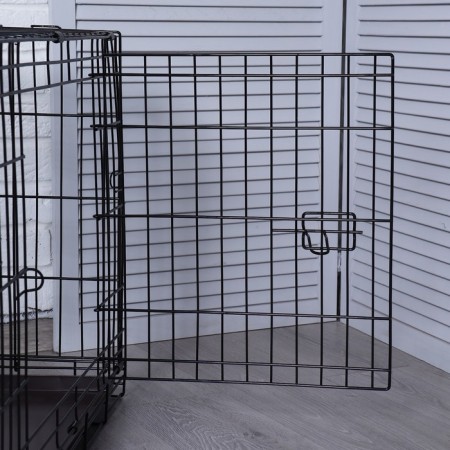 Dogs for dogs No. 3 with a pallet, folding, 76 x 56 x 60 cm-11