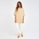 Women's T-shirt Minaku: Home Collection Beige Color, Rr. 48