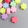 Beads for creativity plastic "Flower. Pastel colors" set 36 pcs 15 g 1x1 cm