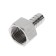 STI fitting, 1/2 "x 12 mm, internal, nickelized brass