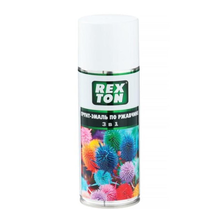 Rexton soil-enamel in rust 3 in 1, white, aerosol 520 ml RT-150.10