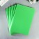 Foamen for creativity "green" thickness 1 cm 21x30 cm