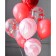 The fountain from the balls "Big Love", with confetti, latex, foil, 10 pcs.