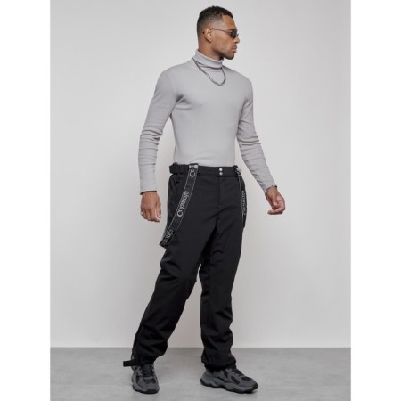 Semi -combinezone ski insulated male winter, size 54, black color-2