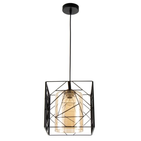 Lamp Bayerlux 2627/1 E27 40W Black 25x25-125 cm