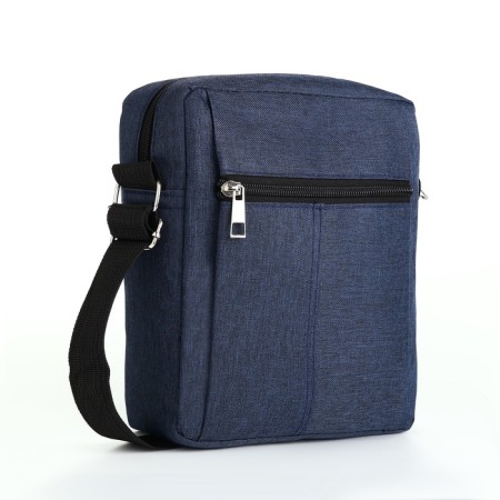 Male bag, blue color-1