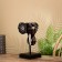 Souvenir "Elephant Head" on a stand, Albezia 35 cm