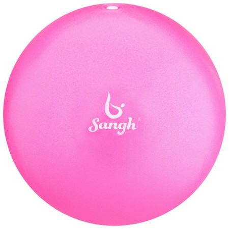 Yoga ball, 25 cm, 100 g, pink color-7