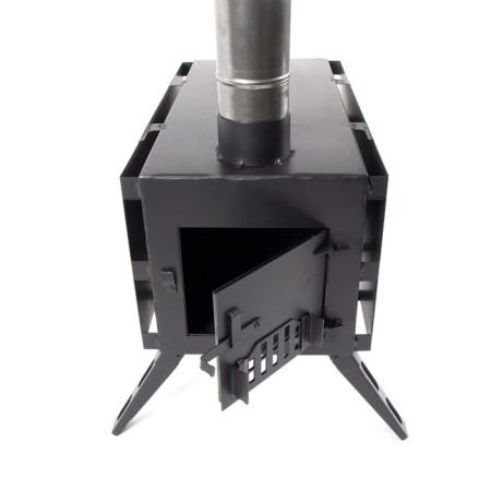 Fireplane "Rastype" Light Big, 1 mm steel with screens and corner pipes-2