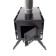 Fireplane "Rastype" Light Big, 1 mm steel with screens and corner pipes
