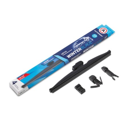 Autoprofi wiper brush, winter, in a rubber casing, 4 adapters 13 inches, 325 mm 9868