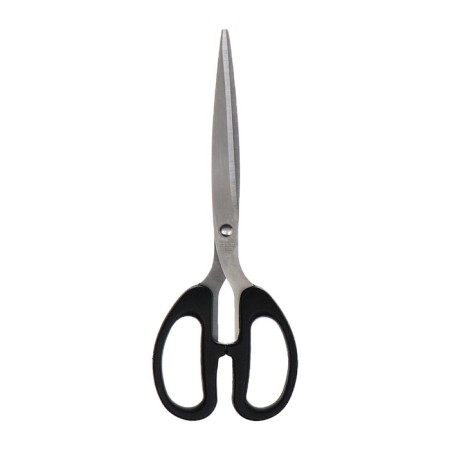 Chancellery scissors 21.0cm office plastic handles, euro suspension-1