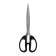 Chancellery scissors 21.0cm office plastic handles, euro suspension