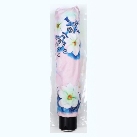 Mechanical umbrella “Aerial flowers”, eponge, 4 additions, 8 knitting needles, r = 48 cm, color mix-9