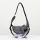 Cracking bag "sling" with a mount for a collar, 45 x 11 x 24 cm, white-gray