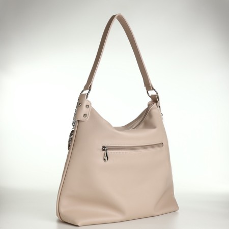 Female bag Textura, bag, large size, beige color-3