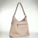 Female bag Textura, bag, large size, beige color