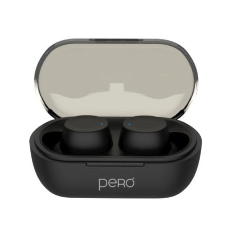 TWS07 Invisible headphones, wireless, BT 5.1, microphone, 200 mAh, black-1