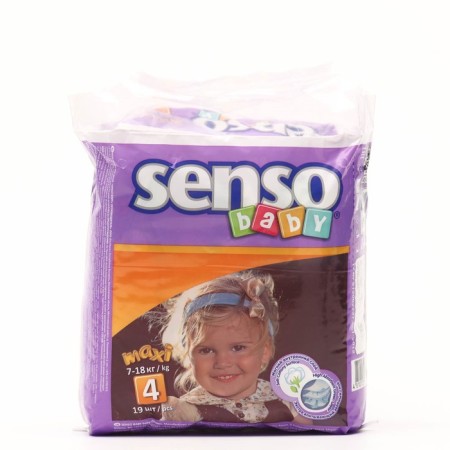 Distributes "Senso Baby" Maxi (7-18 kg), 19 pcs