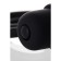 Anal plug with additional stimulation Erotist, silicone, black color