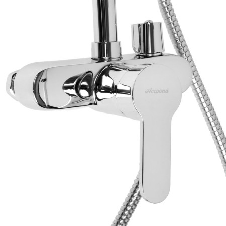 Bar with a mixer Accoona A8392, single -leaf, with a tropical shower, chrome-4