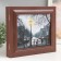Key closed "Amsterdam" 26.5x31.5 cm nut