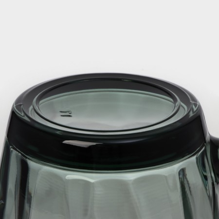 Black Diamond glass mug, 350 ml-3