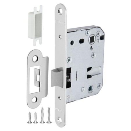 Sloped Plastic P82-50 CP, Color Chrome