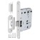Sloped Plastic P82-50 CP, Color Chrome