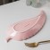 Ceramic serving dish "Rapsodia. Sheet ", 29 × 12 × 2.5 cm, pink color