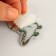 Glue patch for clothes, shoes, dinosaurus bags, 4.5 × 5 cm