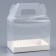 Box for roll, white 13 x 8 x 10 cm