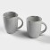 Porcelain mug Nebbia, 300 ml, 8 × 10.5 cm