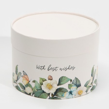 Set of hats 3 in 1, gift packaging, “flower”, 16 x 10, 14 x 9, 13 x 8.5 cm-2