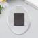 Harvesting of an acrylic magnet 85x60 mm is a transparent oval (set 2 parts+package)