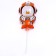 Foil ball 23 "" Duckling-cosmonaut ", with a wand
