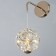 Bra "Jasil" LED 5W gold 19.5x12.5x43-130 cm
