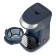 Coffee machine KitFort KT-7312, drop, 750 W, 0.36 l, dark gray