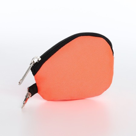 A backpack - a bag, Erich Krause, a wallet from textiles, artificial leather, coral color-6