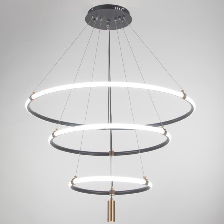 Chandelier 2685/3 LED 170W 3000-6000K black and gold 80x80x40 cm Bayerlux-1