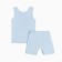 Set for a boy (T -shirt, panties), blue/Summer color, height 98 cm