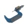 Micrometer electronic tundra, metal, range 75-100 mm, measurement step 0.001 mm
