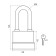 Castle of hinged Marlok BC-1 00.50L, All-weather