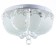 Luer with DNA "Azalia" 4x40W E27+RGB chrome 40x40x24 cm Bayerlux