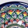 Rishtan ceramics "Patterns", 18 cm, large, blue
