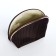 Lightning cosmetic bag, brown color