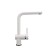 Kitchen mixer Ulgran U022-341, ultra-white color