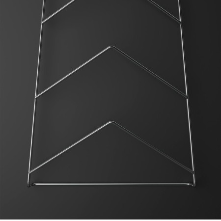 Suspension for lids for 5 items, 39 × 18 × 6 cm, color chromium-5