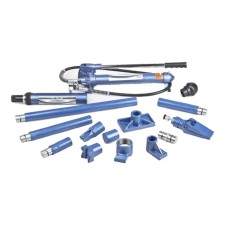 Stels stretching, hydraulic, 4 tons, 16 items, 7 interchangeable nozzles, in a plastic case